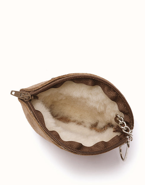 Coin Purse With Key Ring